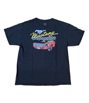 Ford Officially Licensed Mustang T-Shirt Mens Large Graphic - Thumbnail 2
