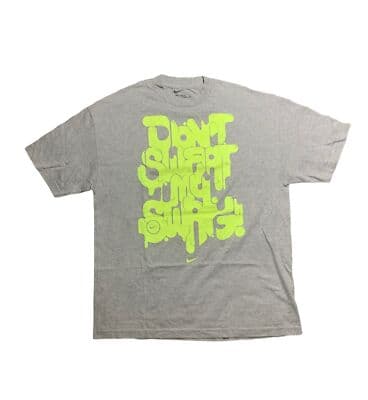 Nike Don’t Sweat My Swag Graphic T-Shirt Mens XL loose fit
