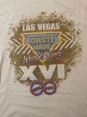 Monster Jam XVI World Finals Las Vegas Mens T Shirt L - Thumbnail 2