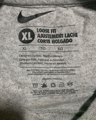 Nike Don’t Sweat My Swag Graphic T-Shirt Mens XL loose fit - Thumbnail 3