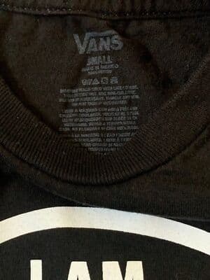VANS I Am Proud T-Shirt Mens size Small - Thumbnail 3