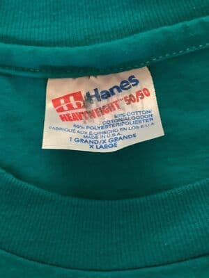 Vintage Single Stitch Dragon Hawaii Green T-Shirt Mens XL 90s - Thumbnail 4