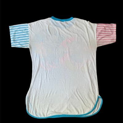 Tempo Lingerie Disney Mickey Minnie Single Stitch Night Shirt Vintage - Thumbnail 7