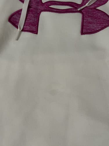 Under Armour Women's ColdGear Cream Hoodie Purple SMALL - Thumbnail 5