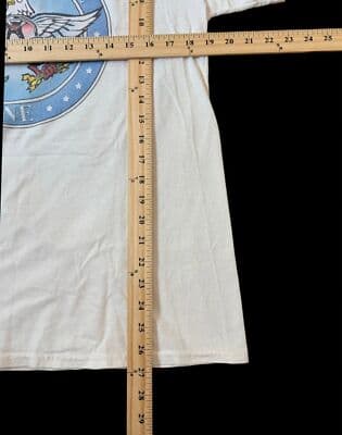 Aerosmith Aero Force One Band T-shirt Gildan Tag Flaws Medium - Thumbnail 7