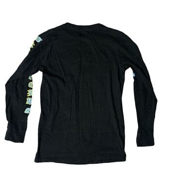 Naruto Shippuden Shonen Jump mens Size S long sleeve Shirt Ninja Nine Tails - Thumbnail 2