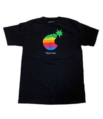 The Hundreds Apple Computer Think Huge T-Shirt Small - Thumbnail 2