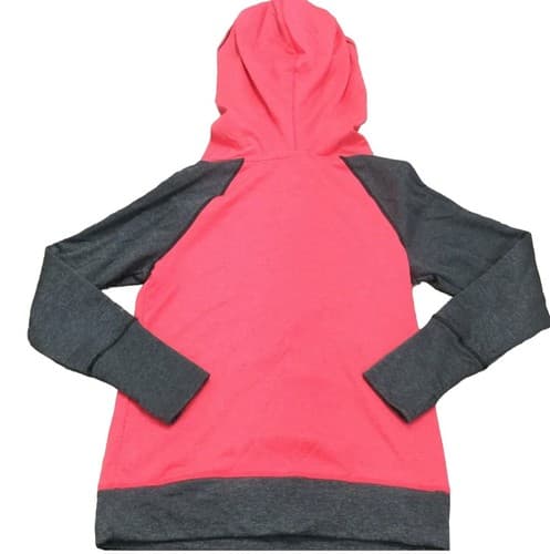 CHAMPION Duo Dry Pullover Pink Hooded Sweatshirt Hoodie Women's Size Medium - Thumbnail 3