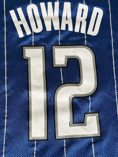 Adidas Authentics Orlando Magic Dwight Howard #12 Jersey Youth L 12/14 - Thumbnail 6
