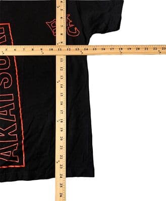 Akatsuki Naruto Shippuden Double sided T-Shirt Mens XS Anime - Thumbnail 3