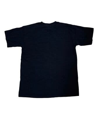 Japanese Laughter Graphic T-Shirt Mens size Medium Aqua Blue - Thumbnail 3