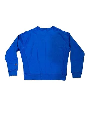 Champion Reverse Weave Crewneck Sweatshirt Large Blue Vintage Pullover Warm - Thumbnail 4