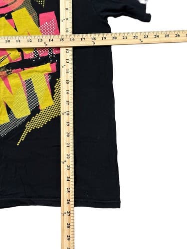 Vtg Y2k Element T Shirt Skate Big Graphic Sz Medium Black - Thumbnail 2