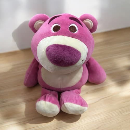 Disney Lotso Bear Weighted Plush - 15" - Toy Story 3 Japan Rare