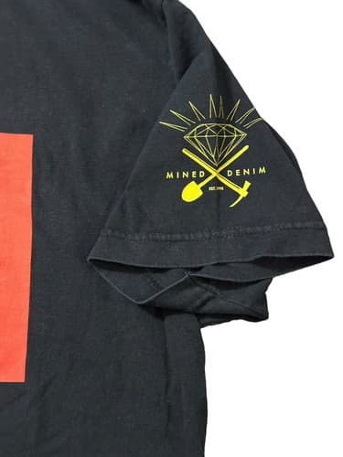 Diamond Supply Co T Shirt Mens Size Large Italia USA Italian Flag - Thumbnail 2