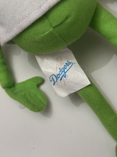 Dodgers Dodgers Kermit plush toy Muppets Kermit rare - Thumbnail 7