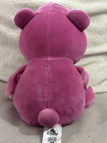 Disney Lotso Bear Weighted Plush - 15" - Toy Story 3 Japan Rare - Thumbnail 6