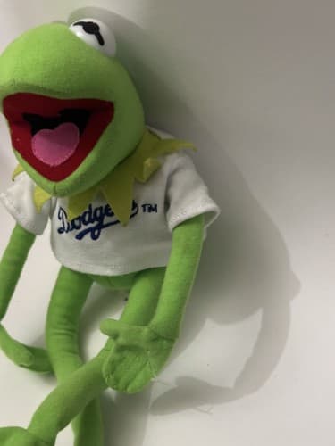 Dodgers Dodgers Kermit plush toy Muppets Kermit rare - Thumbnail 3