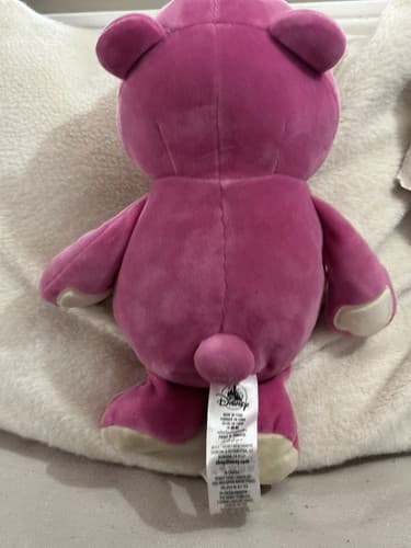 Disney Lotso Bear Weighted Plush - 15" - Toy Story 3 Japan Rare - Thumbnail 5