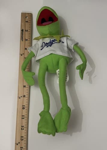 Dodgers Dodgers Kermit plush toy Muppets Kermit rare - Thumbnail 6