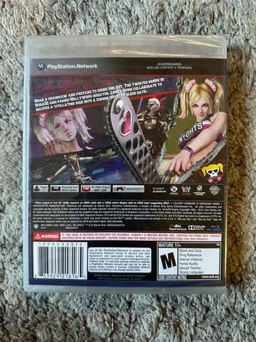 Lollipop Chainsaw (Sony PlayStation 3, 2012) PS3 FACTORY SEALED Loose Disc - Thumbnail 2