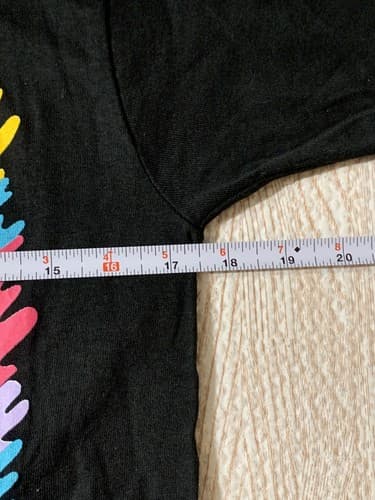 Vintage 90s Toronto Canada Single Stitch Graphic Tee T-Shirt Small Black Tourist - Thumbnail 7