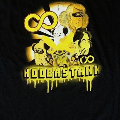 Vintage 2000s HOOBASTANK Alternative Rock Band Japanese T-Shirt Size Medium Y2K - Thumbnail 2