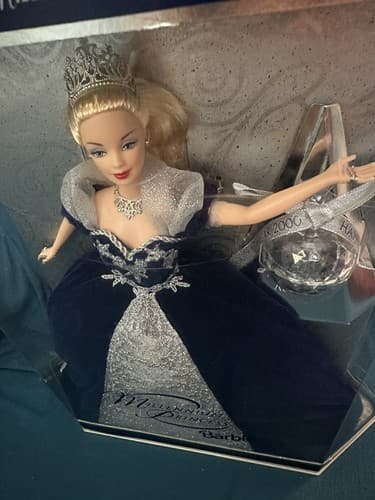 Millennium Princess 2000 Barbie Doll Special Edition w/ Millenium Keepsake NRFB - Thumbnail 3