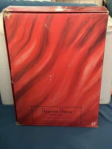 Vintage Mattel Barbie 1994 Peppermint Princess NRFB Damaged Box - Thumbnail 9