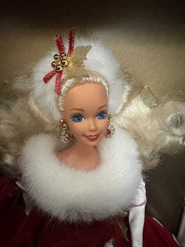 Vintage Mattel Barbie 1994 Peppermint Princess NRFB Damaged Box - Thumbnail 2