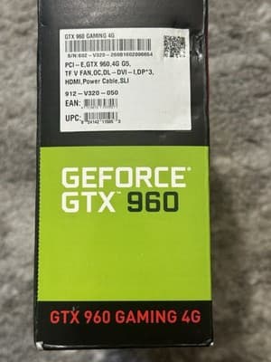 MSI Nvidia GeForce GTX 960 GAMING 4G PCIExp Twin Frozr V Graphics Board Open Box - Thumbnail 5