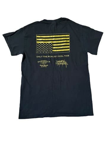Vintage 2000s Y2K Immortal Technique Guerrilla Republik Hip Hop T-Shirt Small - Thumbnail 3