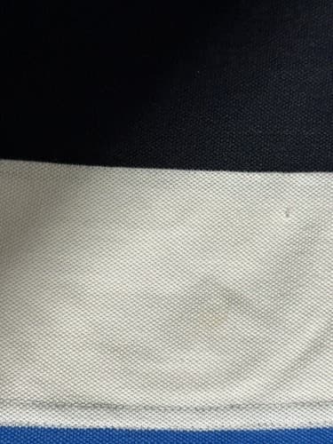 LACOSTE Mens Polo Shirt Size 8 US XXL Striped Golf Casual Blue White - Thumbnail 5