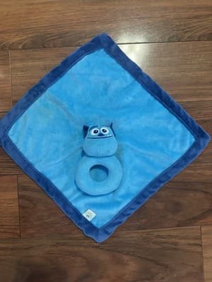 Disney Baby Monsters Inc Mike Sully Lovey Security Blanket Plush Stuffy Plushie - Thumbnail 2