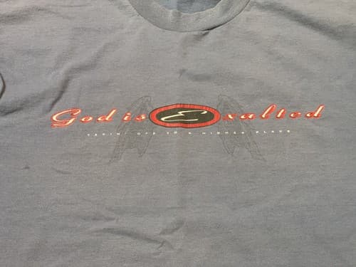 Vintage Adult XL Carman God Is Exalted Single Stitch TShirt Christian Band Tee - Thumbnail 4