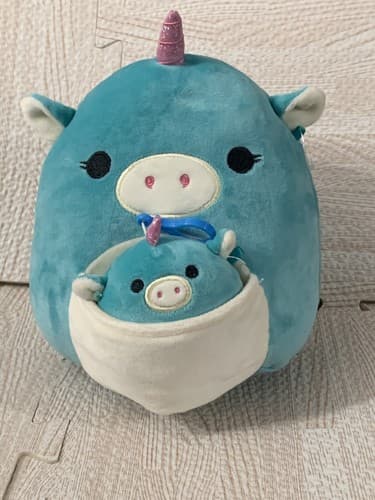 8’ Ace And Clip Zoe Unicorn Mommy Exclusive Squishmallow Hard To Find No Tag
