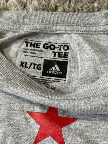 RFCF Plus Ultra Spain T-Shirt Soccer Adidas The Go-To Tee Men’s XL Gray Futbol - Thumbnail 5
