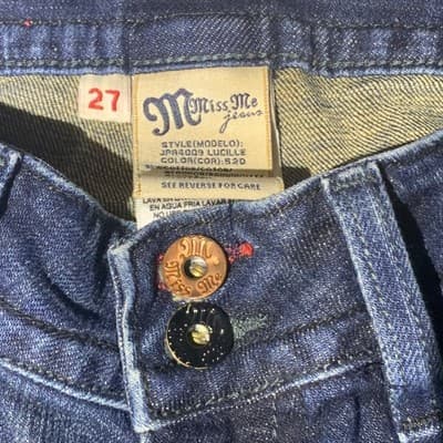 Miss Me “Red” Jeans Lucille Women's size 27 - Thumbnail 3