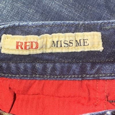 Miss Me “Red” Jeans Lucille Women's size 27 - Thumbnail 5