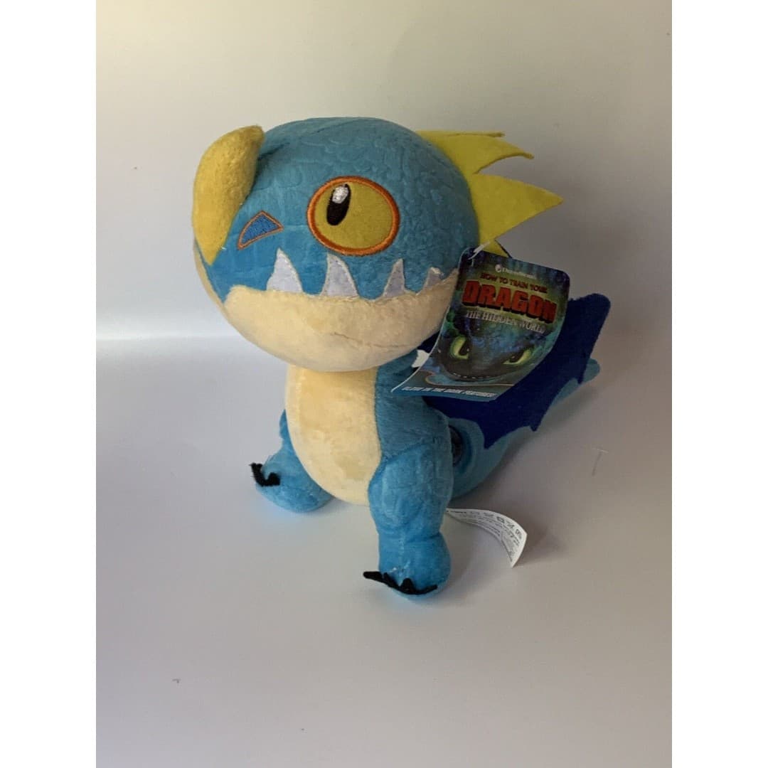 RARE How to Train Your Dragon Hidden World PLUSH STORMFLY Glow In The Dark - Thumbnail 2