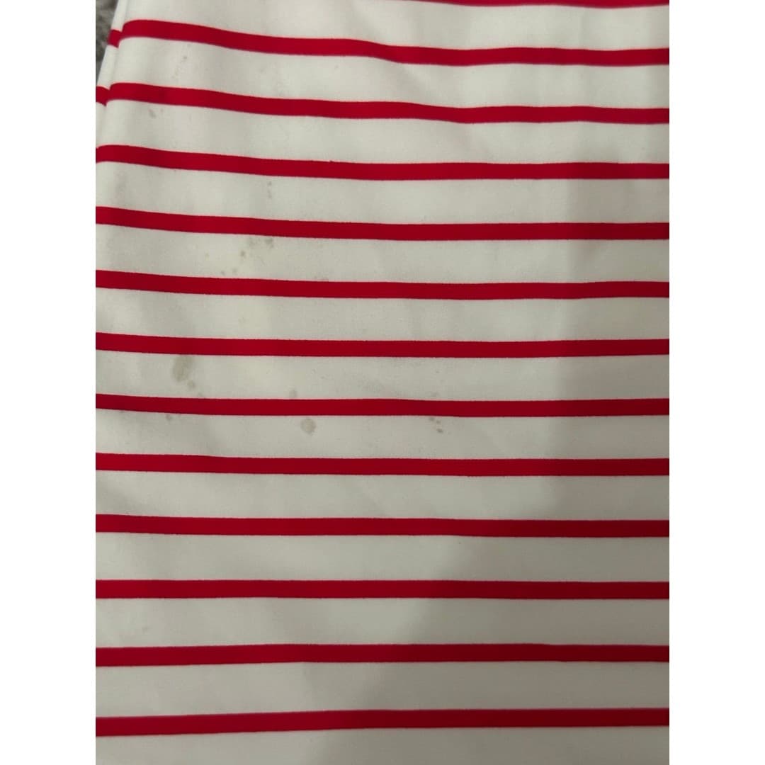 Womens Sperry Top Sider 2 piece Tankini swimsuit red white - Thumbnail 6