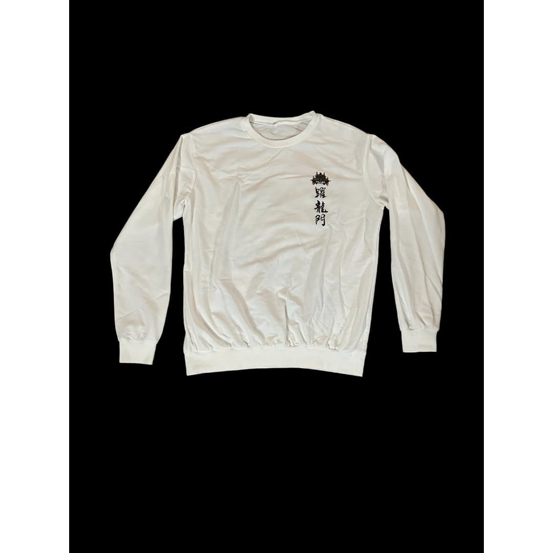ZAFUL Carp Leaping Over Dragon Gate Y2K Aesthetic Crewneck Sweatshirt Medium - Thumbnail 3