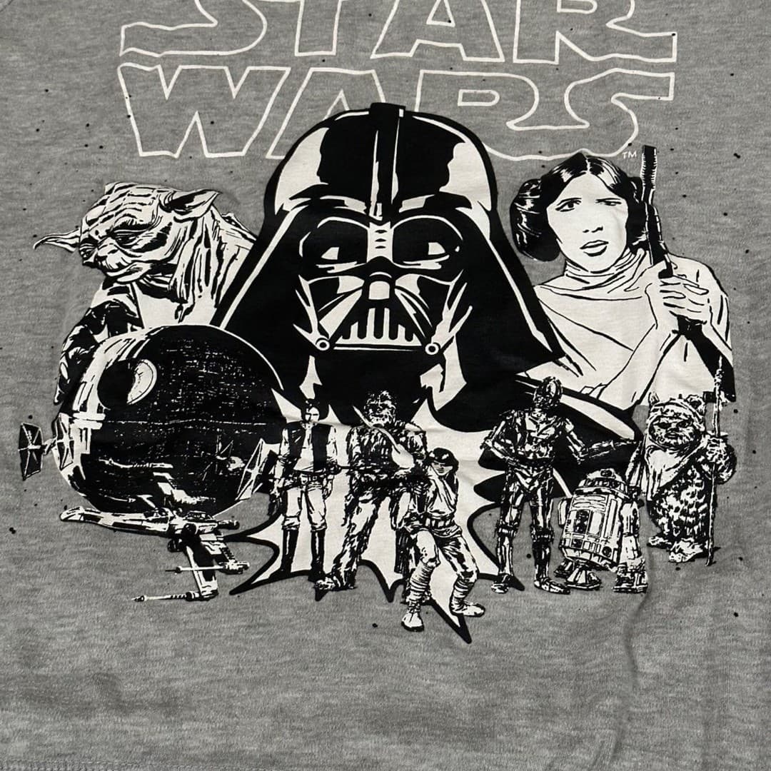Star Wars Girls Juniors Reversible Sweatshirt XL Long Sleeves - Thumbnail 5