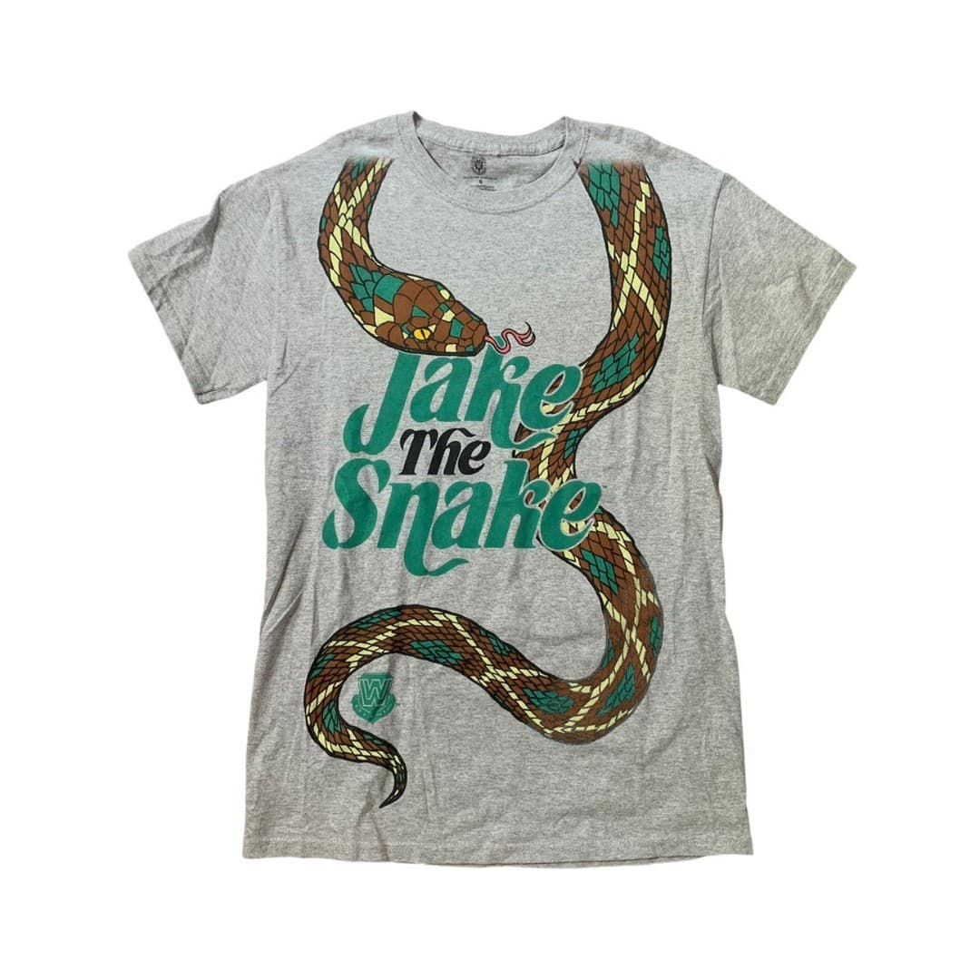 Mens Small Jake the Snake WWE AOP T-Shirt 2014