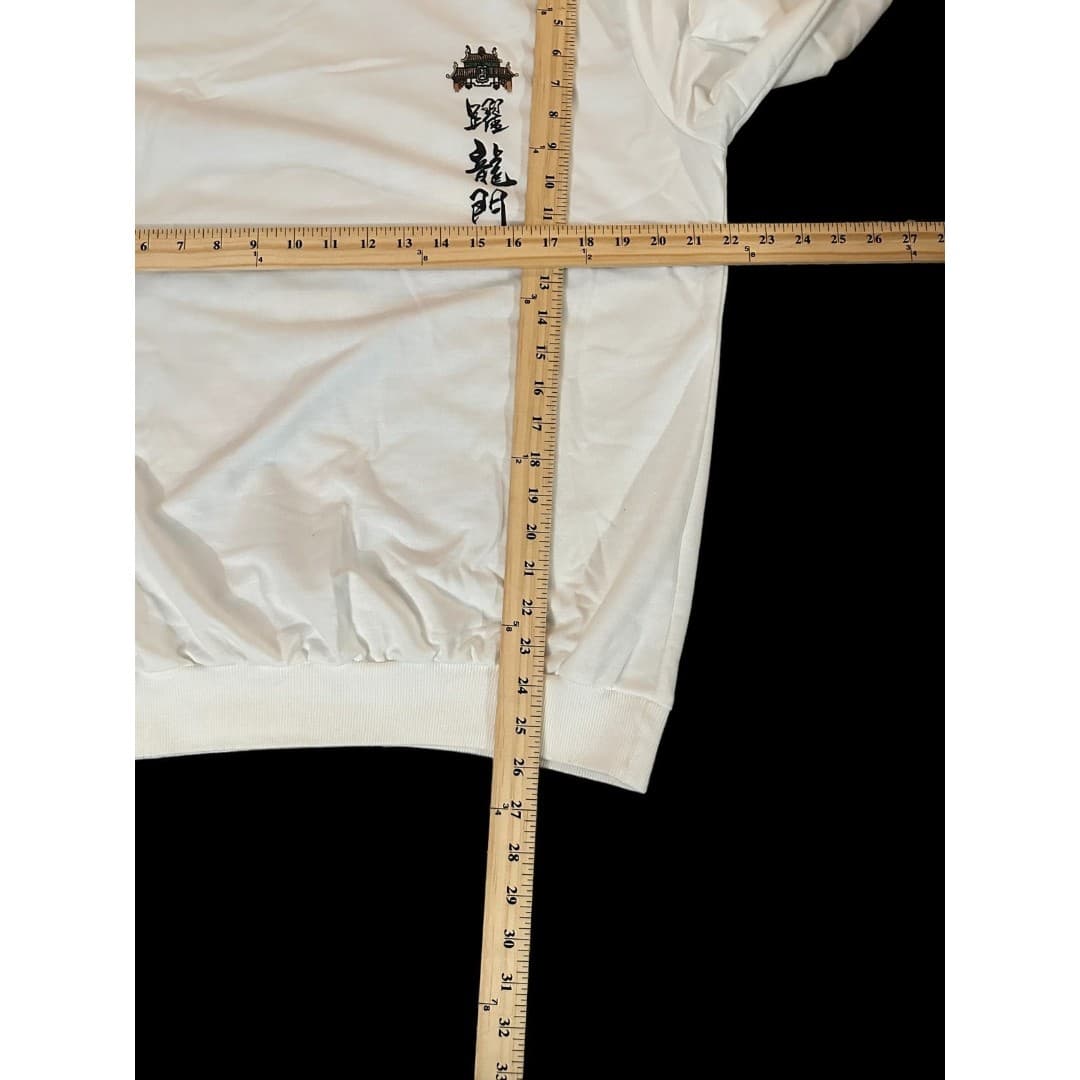 ZAFUL Carp Leaping Over Dragon Gate Y2K Aesthetic Crewneck Sweatshirt Medium - Thumbnail 5