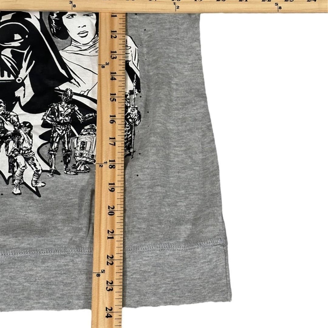 Star Wars Girls Juniors Reversible Sweatshirt XL Long Sleeves - Thumbnail 7