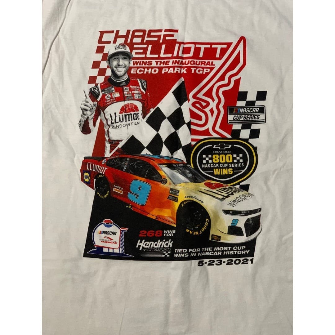 Brand new Nascar Racing Chase Elliott t-shirt size Large - Thumbnail 3