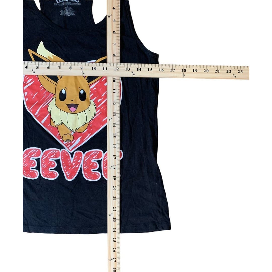 Womens size Medium Eevee Pokemon Graphic Tank top t-shirt - Thumbnail 3