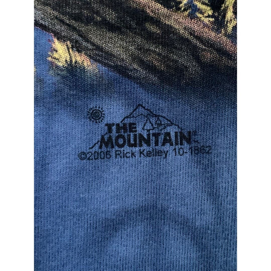 The Mountain Eagle Red White Blue mens T-Shirt Large patriotic tee - Thumbnail 4