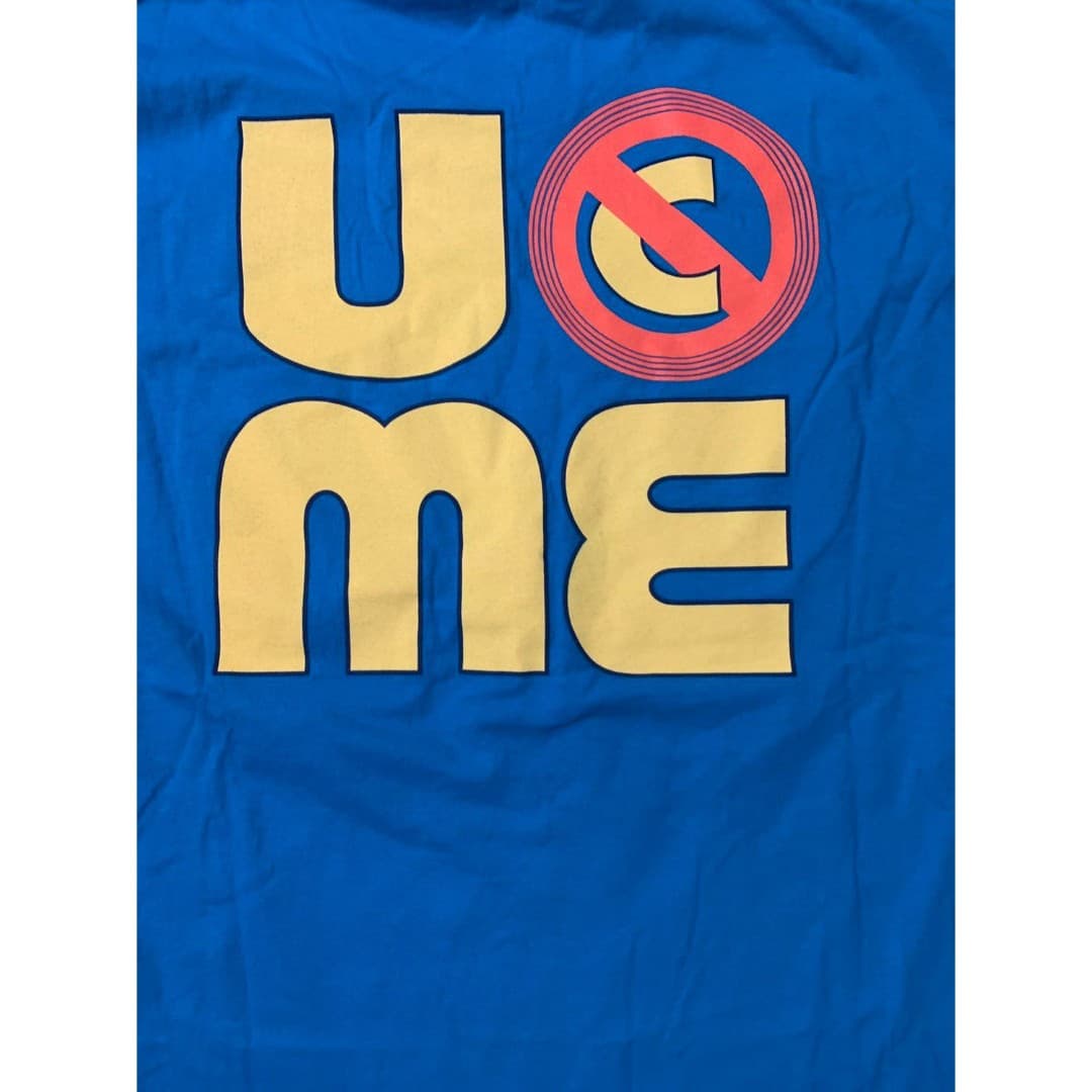 John Cena WWE Authentic Bright Blue T-Shirt - Thumbnail 6